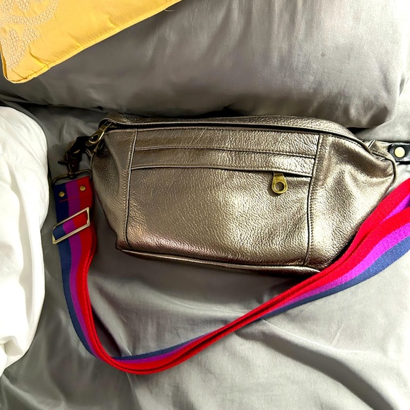 Handbags - Parker Thatch Sling in Gunmetal with Parker Thatch Strap